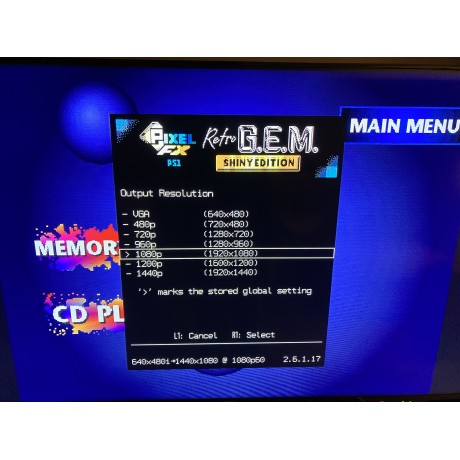 PixelFX PS1 Retro GEM HDMI install
